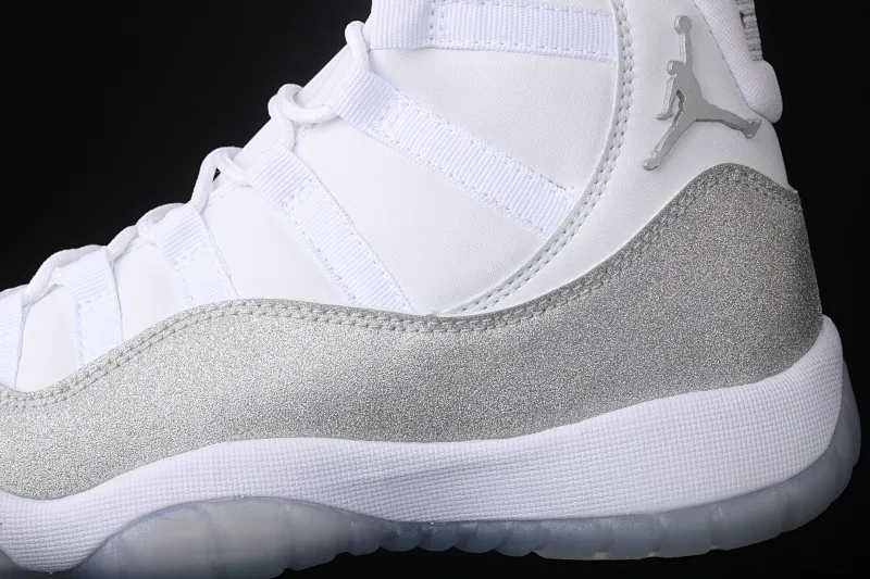 All categories Air Jordan Jordan series basketball shoes Air Jordan 11 Air Jordan 11 Metallic Silver AJ11 Joe 11 Swarovski Starry AR0715-100